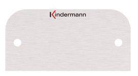 KIND Konnect 54 alu 7441000400 Blindblende 1/2 54x54 Install.Baumaterial Netzw.Telekomm