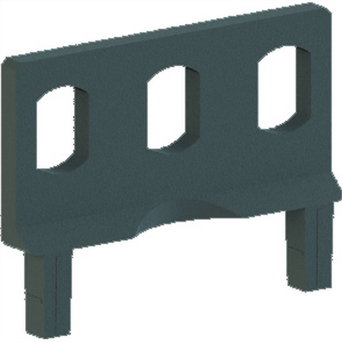 BACHMANN BlueNet Kunststoffbefestigung, verpackt im Polybeutel Steckdosenleisten Facility Systeme