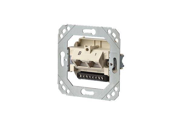 Metz Anschlussdose UAE Design 8/8(4) UP0 Cat3 m. Schraubklemme 130064120-I Install.Baumaterial