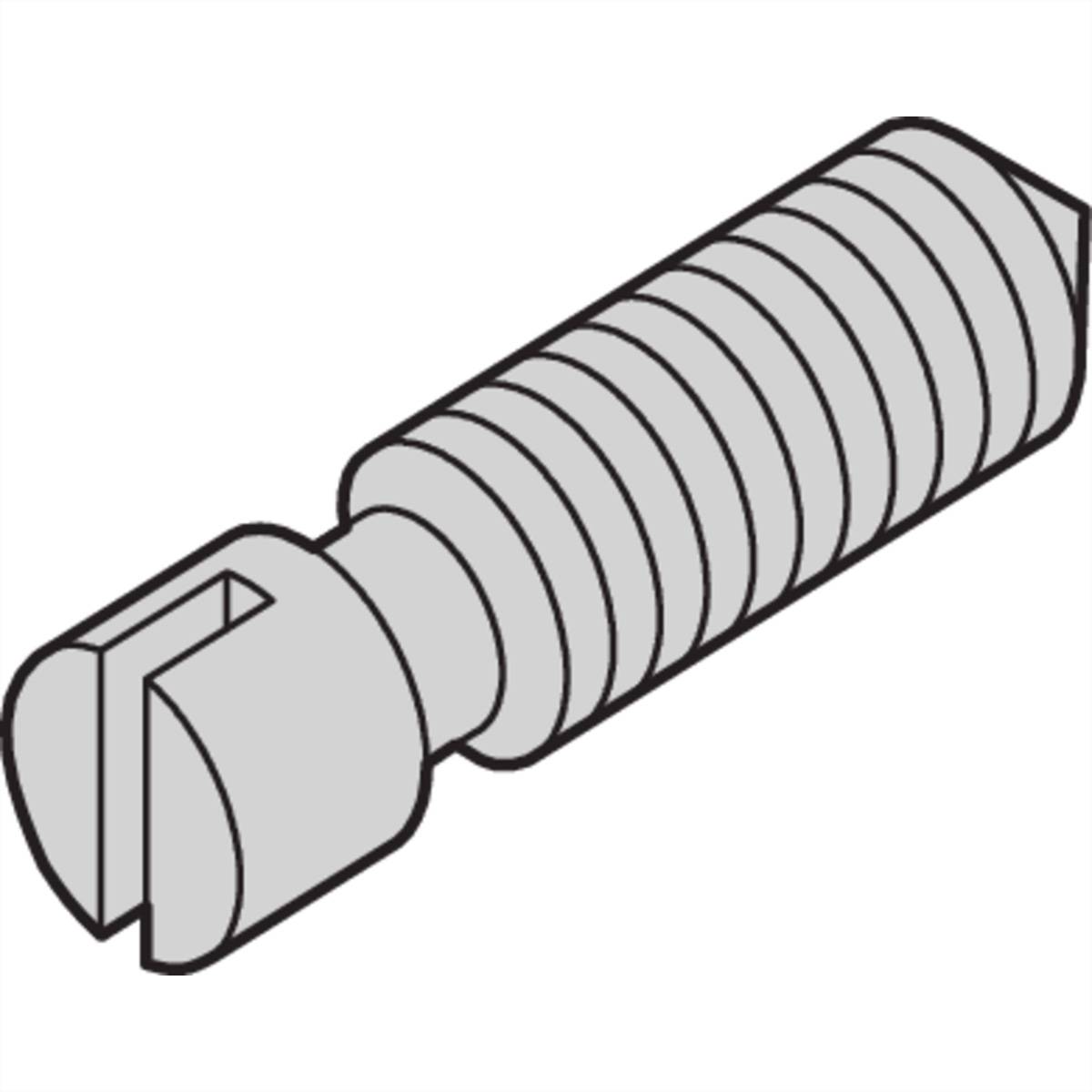 SCHROFF Stiftschraube - STIFTSCHRAUBE M3X8 100ST 19 Schränke &amp, Ausbauteile Europac PRO