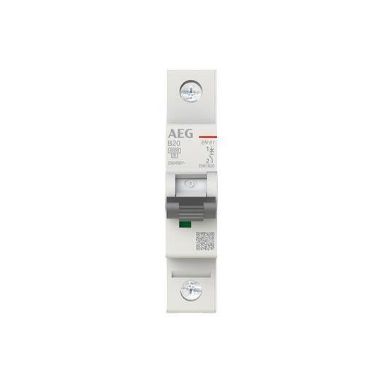 AEG LS-Schalter B 20A EN61B20 1-polig 6kA 2CDS251088R0205 Install.Baumaterial Zählerschr./Verteilg