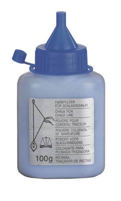 Cimco Farbpulver blau 140322 für Schlagschnurroller 140320 Install.Baumaterial Werkzeug Messgeräte