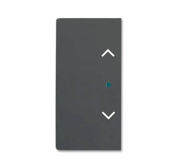 BJ Wippe 2f Jalousie schwarz 6232-20-885 matt Busch-free@home future linear Install.Baumaterial KNX