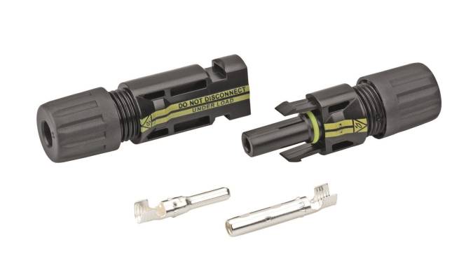 Cimco Steckkontakt-Set Solar 4 188010 separat verpackt MC4 Haustechnik Photovoltaik-Anlagen