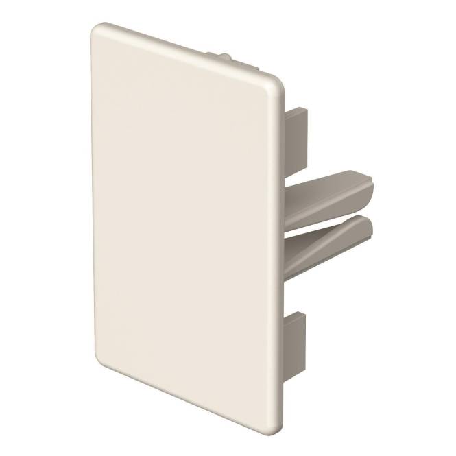 OBO WDKH-E40060RW Endstück halogenfrei 40x60mm PC/ABS reinweiß RAL9010 6175558 Install.Baumaterial