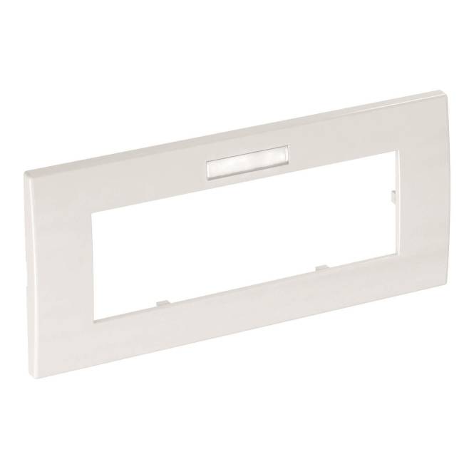 OBO AR45-BF3 RW Abdeckrahmen Modul 45 ** 3fach 84x185mm PC rws RAL9010 6119382 Install.Baumaterial