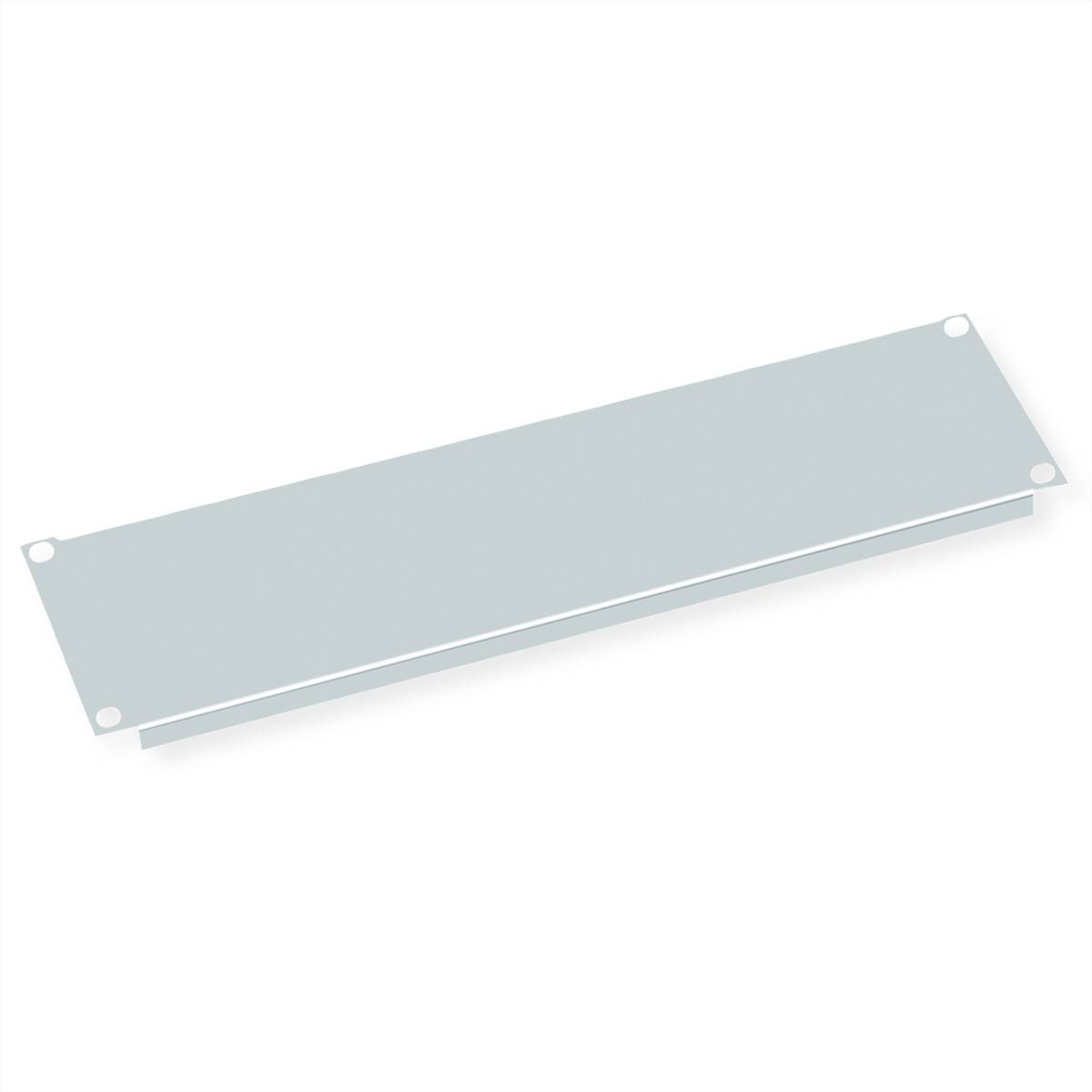 VALUE 19-Zoll-Blindplatte 3 HE, grau 19-/10-Sonstiges Zubehör 19-Blindblende