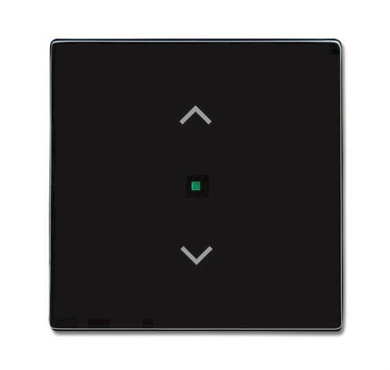 BJ Wippe 1-fach,Symbol 6232-10-81 Jalousie Busch-free@home anthrazit Install.Baumaterial KNX