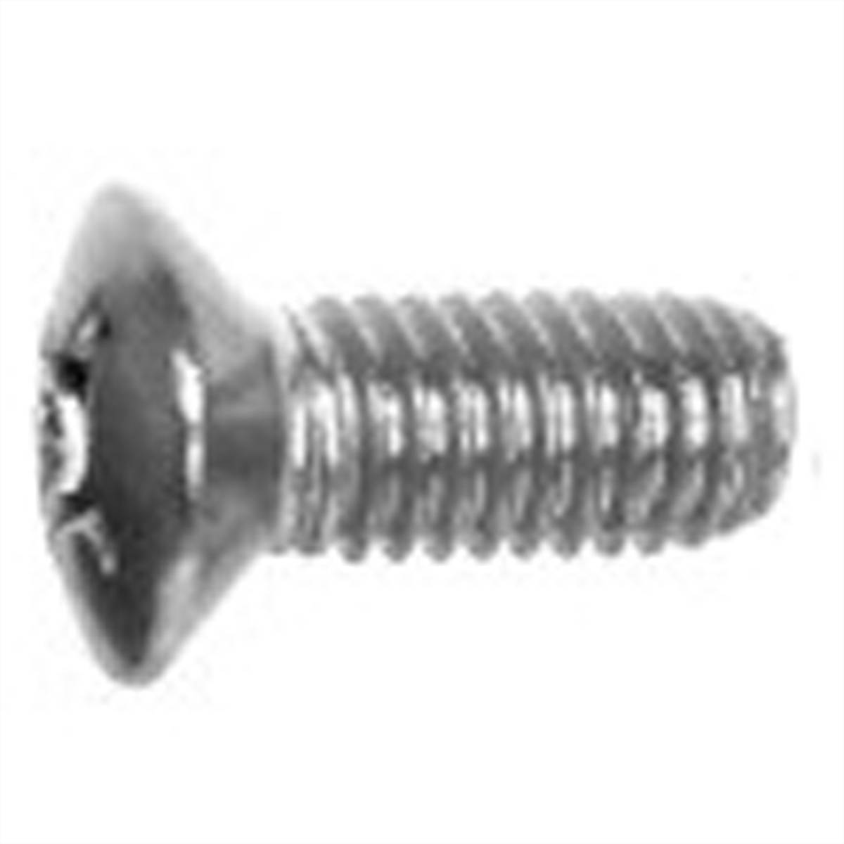 SCHROFF Linsensenkkopfschraube mit Kreuzschlitz - SENKSCHR.LIN. M3X8 100ST 19 Schränke &amp, /