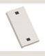 ELDAT Wippe AUF/ZU + RTS23-ACC-03-02P2 STOPP Format 55 weiß f.Wandsender RTS23 Install.Baumaterial
