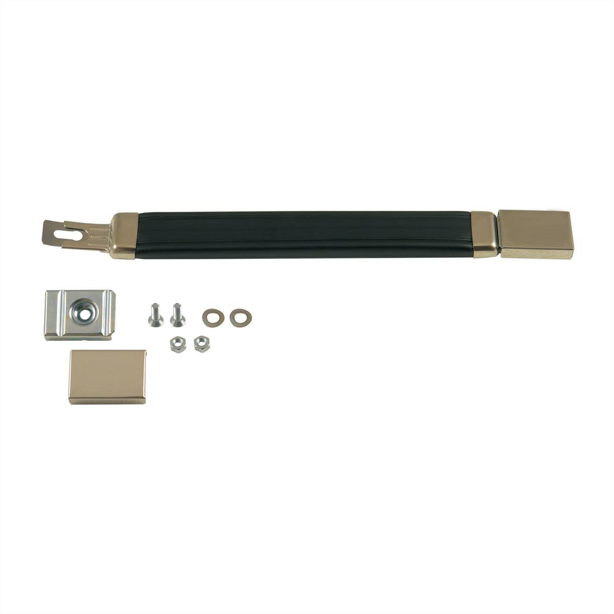 SCHROFF Bandgriff, Breite 22 mm - BANDGRIFF 170MM SCHWARZ 19 Schränke &amp, Ausbauteile Griffe und