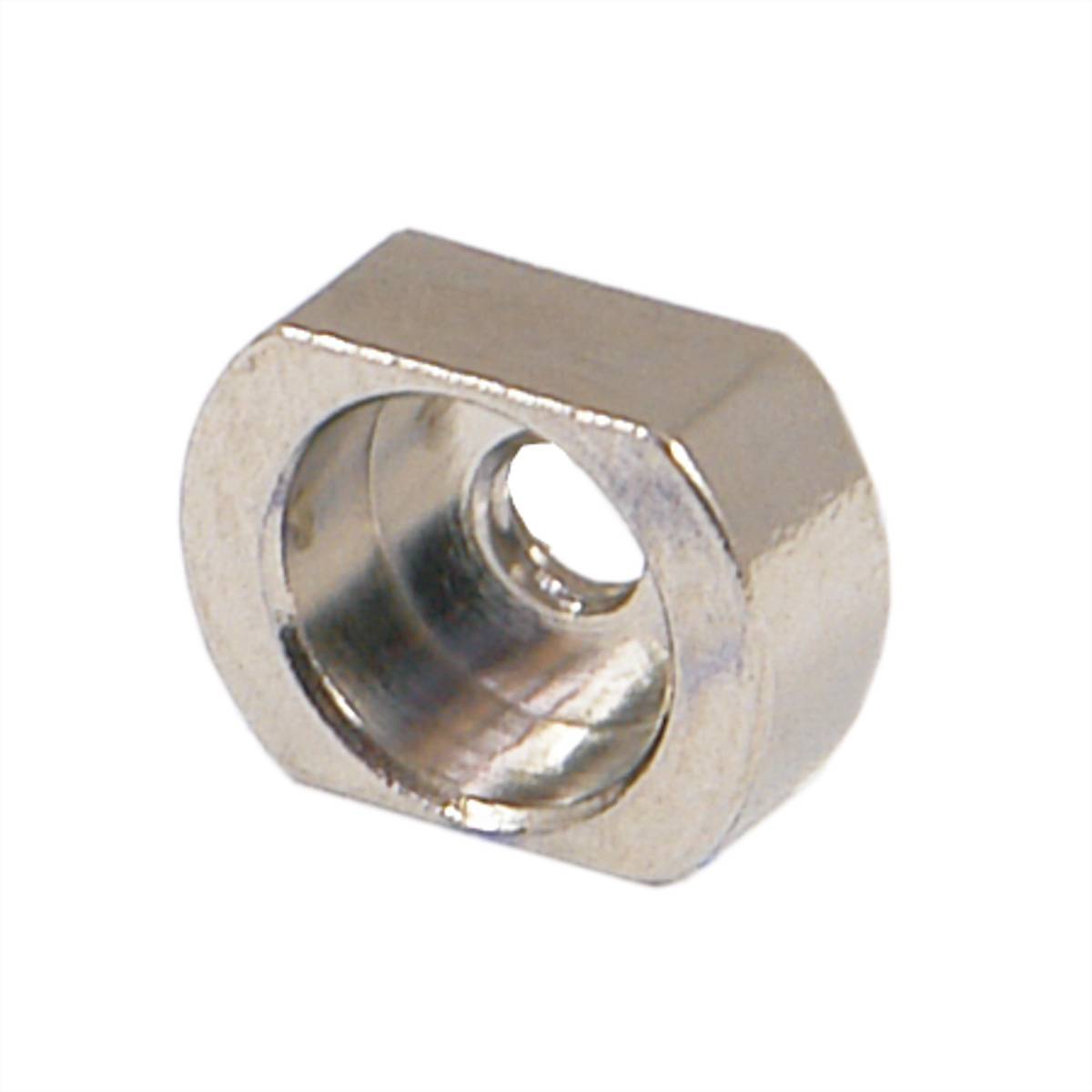 SCHROFF Metallnippel - EINPR.NIPPEL MS/NI 10ST 19 Schränke &amp, Ausbauteile Sonstiges /
