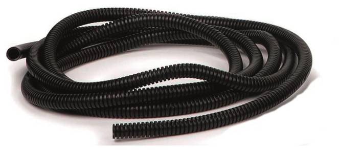 DEVI Fühlerschutzrohr 10mm 140F1114 L:2,5m schwarz flexibel Haustechnik Elektrisch heizen