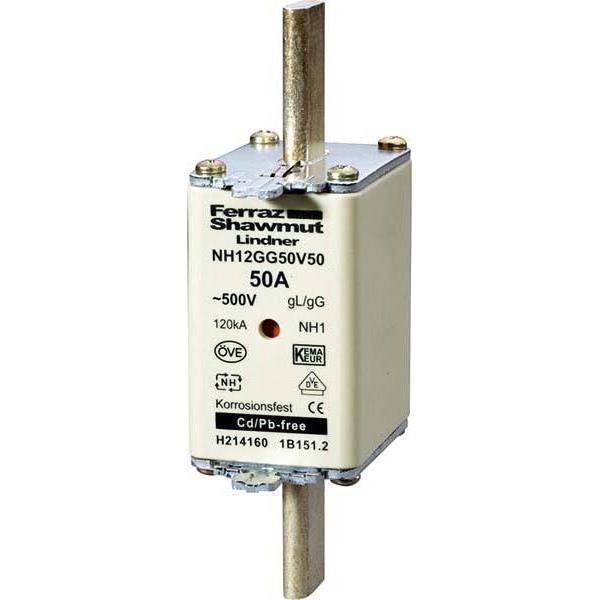 Mersen 1B169.000000 NH1 160A gG 500V NH-Sicherung sfÃ¼ spannungsfÃ¼hrend Install.Baumaterial