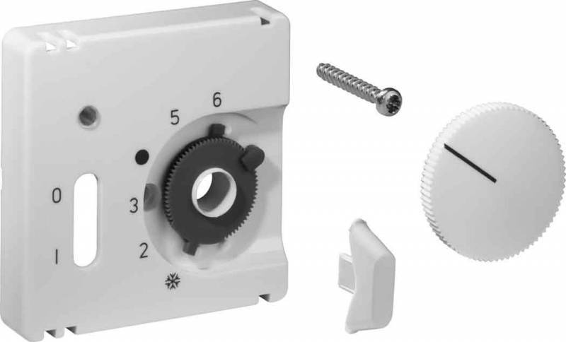 ALRE-IT Deckelset 55x55mm JZ-004.100 reinweiÃŸ RAL9010 glÃ¤nzend UN990052 Install.Baumaterial