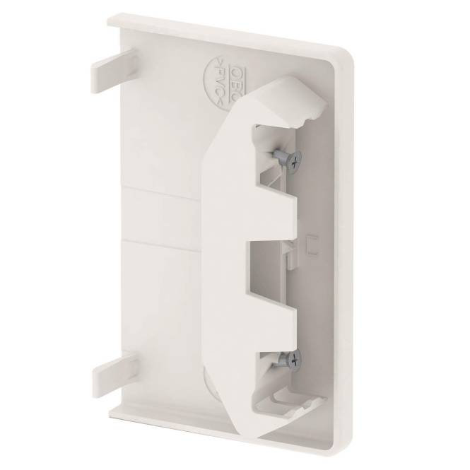 OBO GK-E70110RW Endstück 70x110mm PVC ** reinweiß RAL9010 6274370 Install.Baumaterial