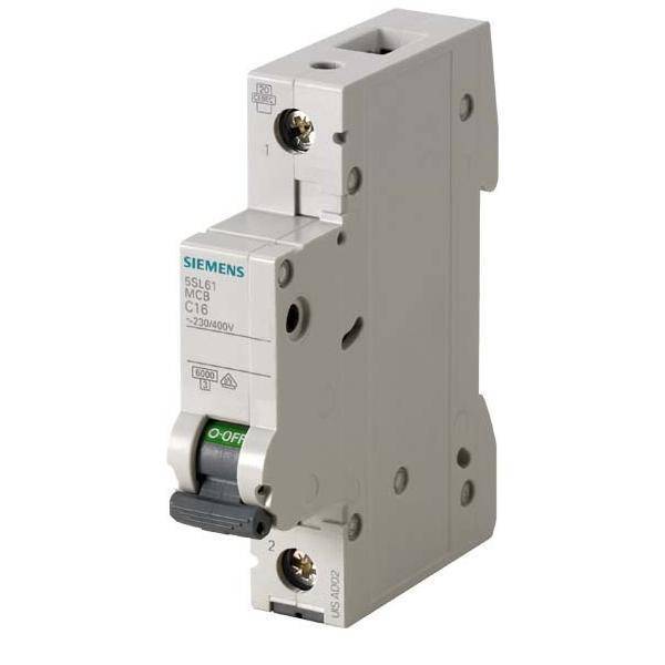 Siemens Automat C 2A 5SL61027 230/400V 6kA 1p Install.Baumaterial ZÃ¤hlerschr./Verteilg
