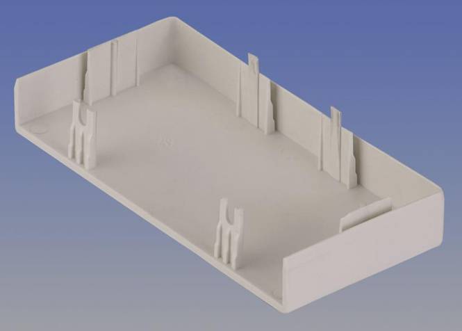 GGK Endplatte für BR 60x130/80 11722 alpinweiss Install.Baumaterial Verlegesys/Verbi.Mat