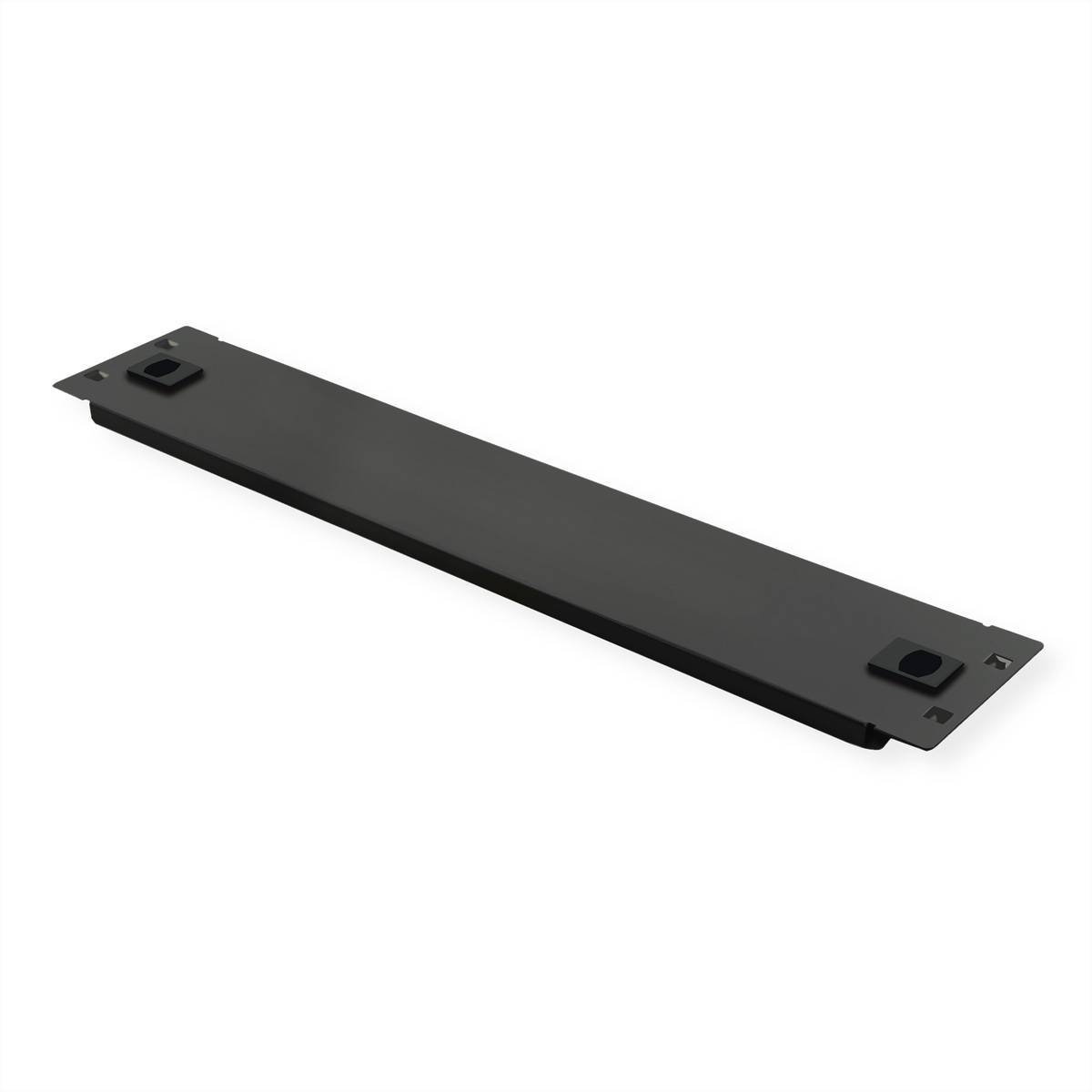 ROLINE 19-Zoll-Blindplatte Snap-in, 2 HE, schwarz 19-/10-Sonstiges Zubehör 19-Blindblende