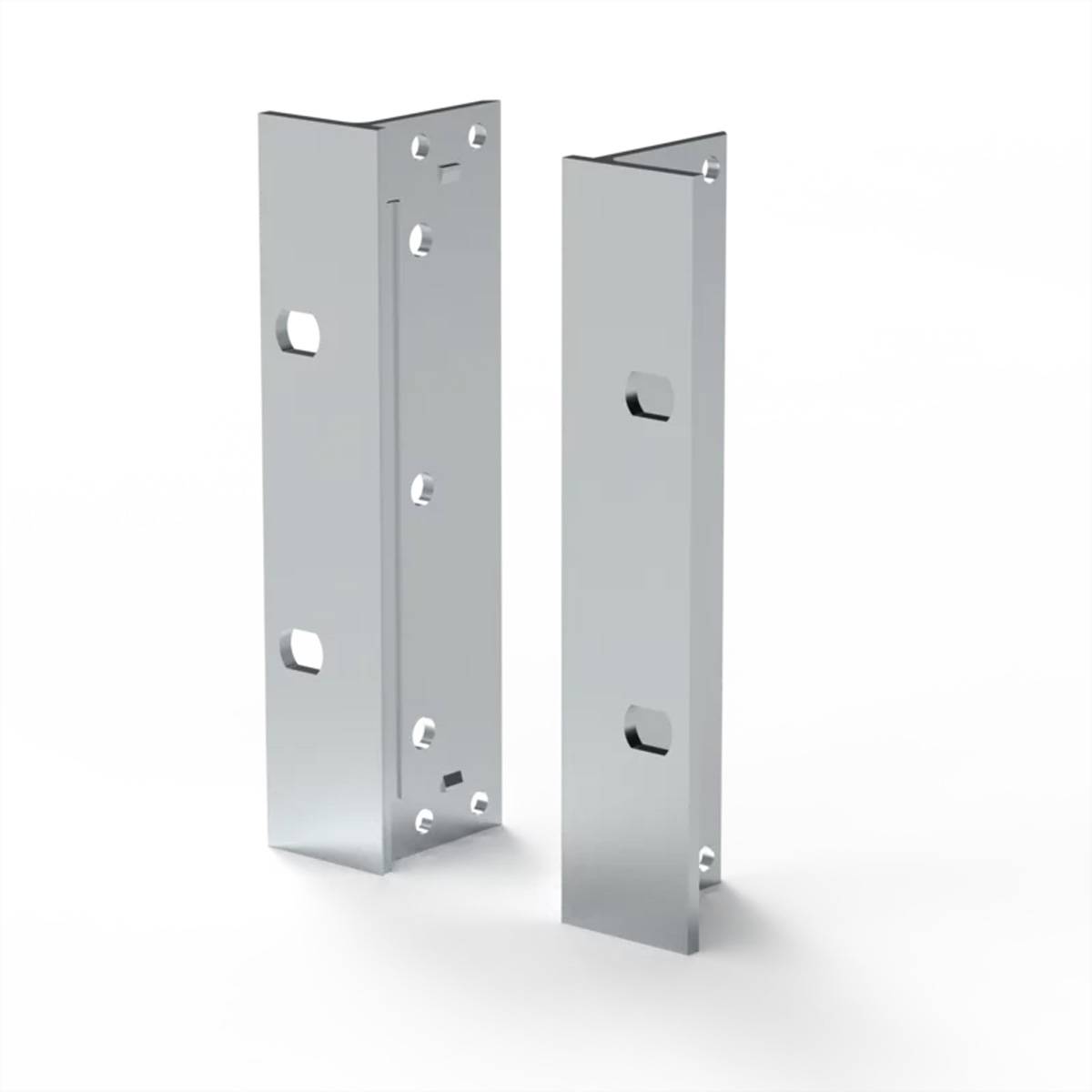 SCHROFF 19-Winkel Typ F mit / ohne Grifflöcher für Textildichtung - 19WINKEL 3HE O.GR. 2STK 19