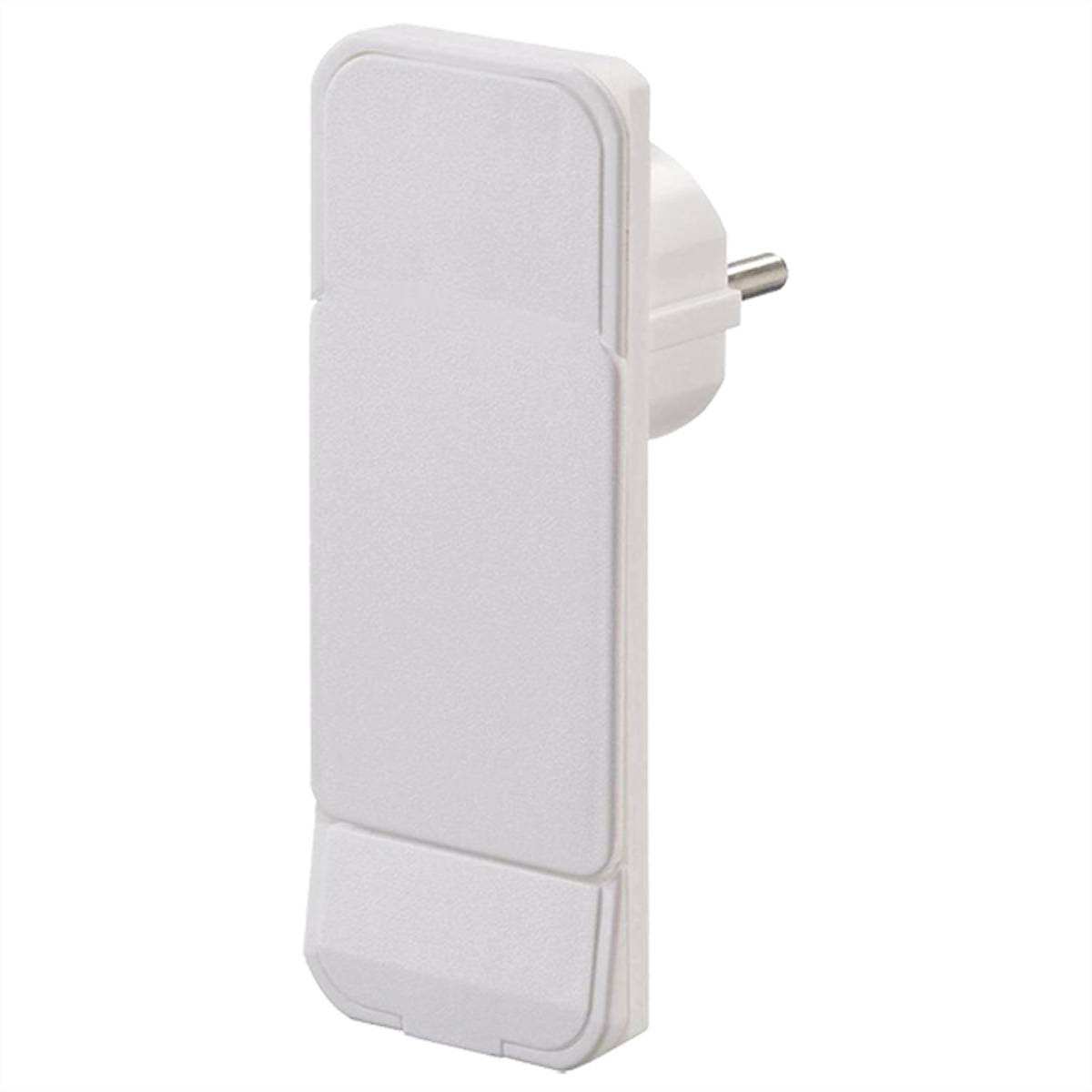 BACHMANN SMART PLUG Schutzkontakt Montagestecker, weiß Stecker Montagestecker