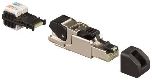 Rutenbeck US-Cat.6A iso B iso-Universalstecker 13900320 Install.Baumaterial Netzw.Telekomm