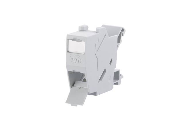 Metz E-DATmodul REG IP20 1309426103-E lichtgrau RAL7035 leer Install.Baumaterial Netzw.Telekomm