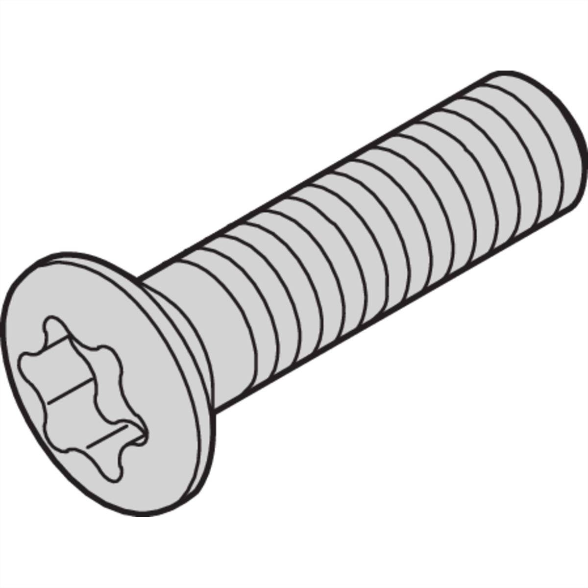 SCHROFF Linsensenkkopfschraube mit - -LISEKOSHR M2.5 X8 100ST 19 Schränke &amp, Europac