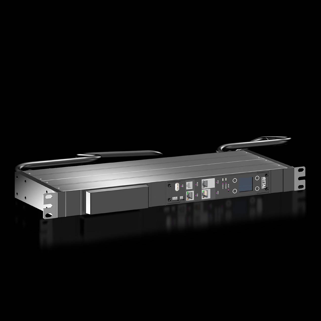 Rittal RCM Messmodul 19 Inline meter 16A/1P CEE in/out Multimedia-Technik Power Distribution Unit