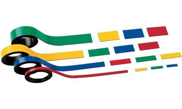 MAUL Magnetstreifen 0,5 cm x100 cm, 2 St./Set blau Multimedia-Technik Zubehör