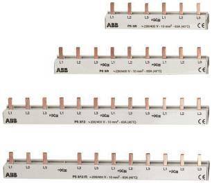 ABB 3-PHASENSCHIENE 15 12 Mod. PS3/12FI 2CDL 231 002 R1012 für Compact Install.Baumaterial