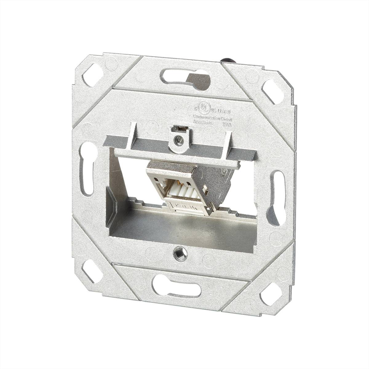 METZ CONNECT C6Amodul 1 Port 180Â°M UP0-Dose, reinweiß RAL9010 Netzwerkkomponenten Anschlussdose