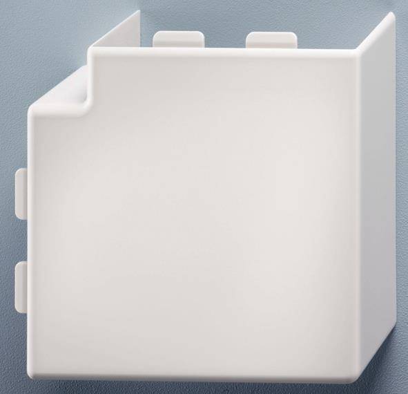 GGK Flachwinkel für LFG 40x60T 11170 alpinweiss Install.Baumaterial Verlegesys/Verbi.Mat