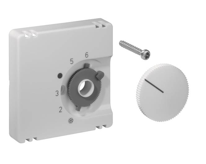 ALRE-IT Deckelset 55x55mm JZ-001.101 reinweiß RAL9010 matt UN990055 Install.Baumaterial