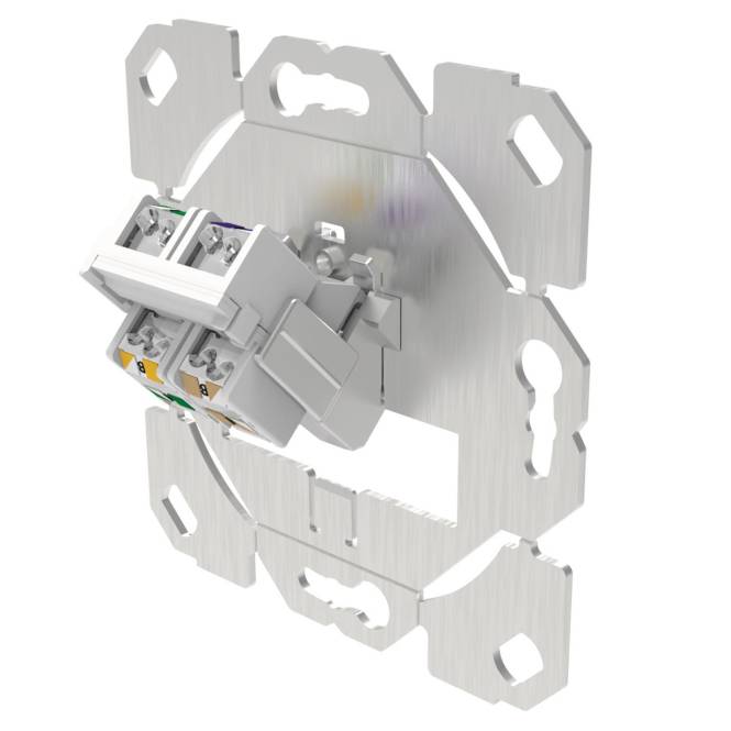 CobiNet 124728 RJ45-Buchse RJ45-TL Kat.6A Install.Baumaterial Netzw.Telekomm CU-Komponenten