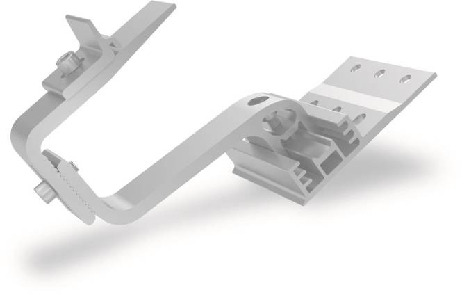 K2 SingleHook 4S Dachhaken 2003144 3-fach Höheneinstellung 30mm Verstellb. Haustechnik