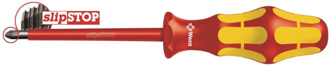Wera Schraubendreher Schlitz 5,5x125mm 160I VDE Lasertip 05006120001 Install.Baumaterial Werkzeug