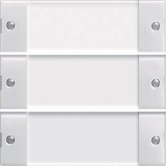 GIRA 213303 Wippenset 3fach BSF System 55 Klar/Reinweiß glänzend Install.Baumaterial KNX