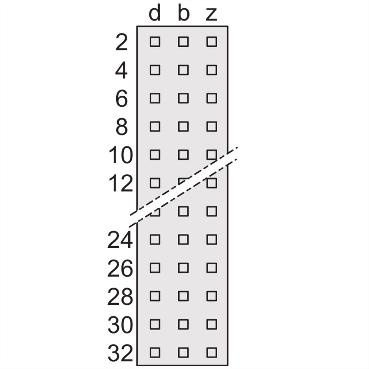 SCHROFF Federleiste - FEDERLEISTE F48 LOETANSCHL. 19 Schränke &amp, Ausbauteile Sonstiges /