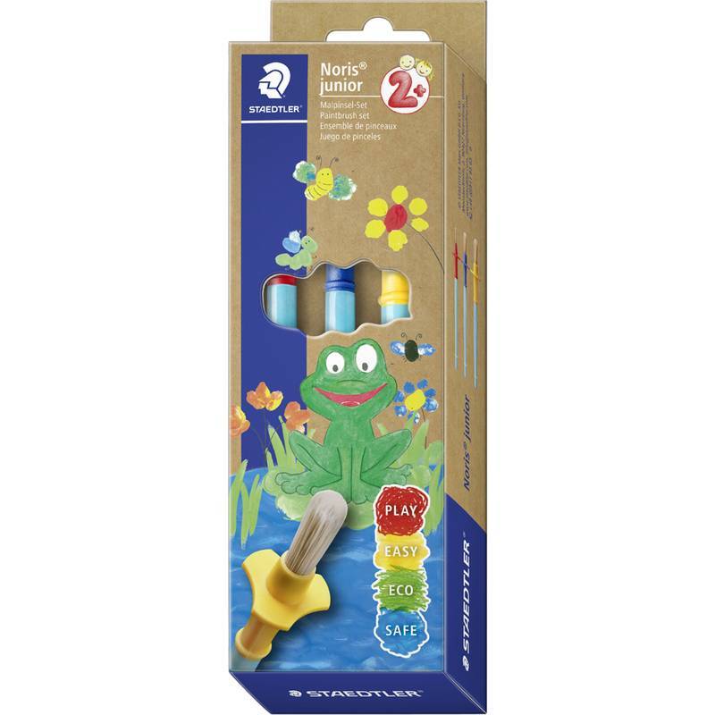 STAEDTLER Pinselset Noris junior 3 ST auf BK Multimedia-Technik Zeichnen,Malen,Basteln