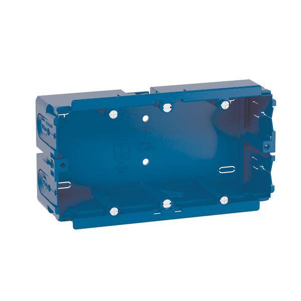 GGK Geräteeinbaudose GDX/P2 2fach 3678 blau für BR, BRS, BRA Kanal Install.Baumaterial