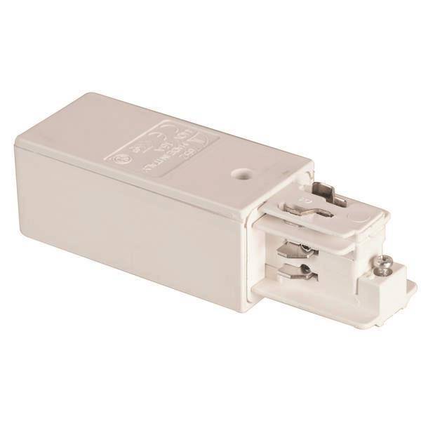 BRUM 3Phasen Enddeinspeisung 88123070 Schutzleiter links, weiss Techn.Licht/Wohnraum Innenleuchten