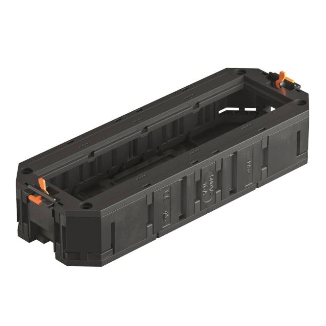 OBO UT4 45 4 Uniträger f.4 Modul45-Geräte 208x76x40 PA gsw 7408727 Install.Baumaterial