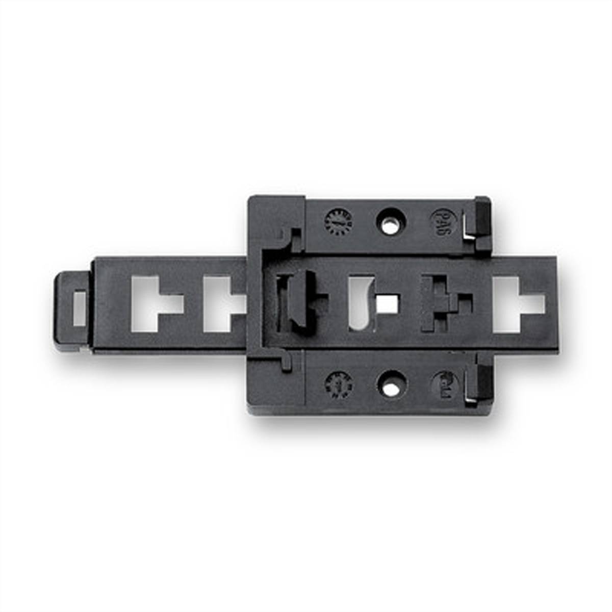 GUDE 0860 Hutschienen-Montageclip Steckdosenleisten Kabelschiene