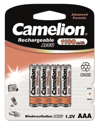 CAMELION Akku Micro NiMH HR03 1101 1100 mAh **Blister a 4 Stück** Install.Baumaterial Batt.Akkus