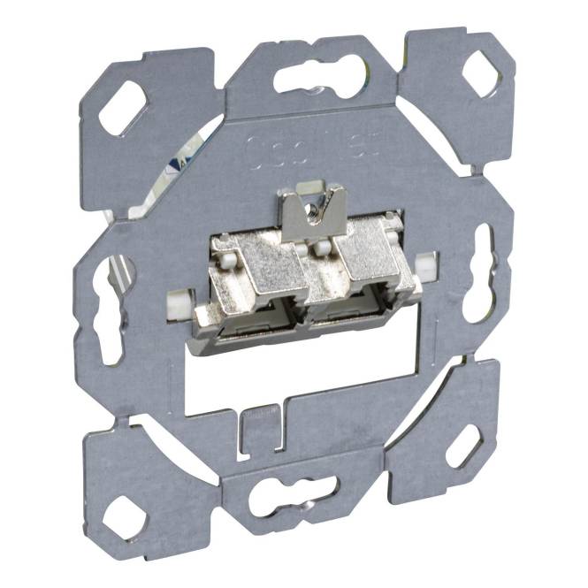 CobiNet 124727 RJ45-Buchse RJ45-TL 2-fach Kat.6A Install.Baumaterial Netzw.Telekomm CU-Komponenten