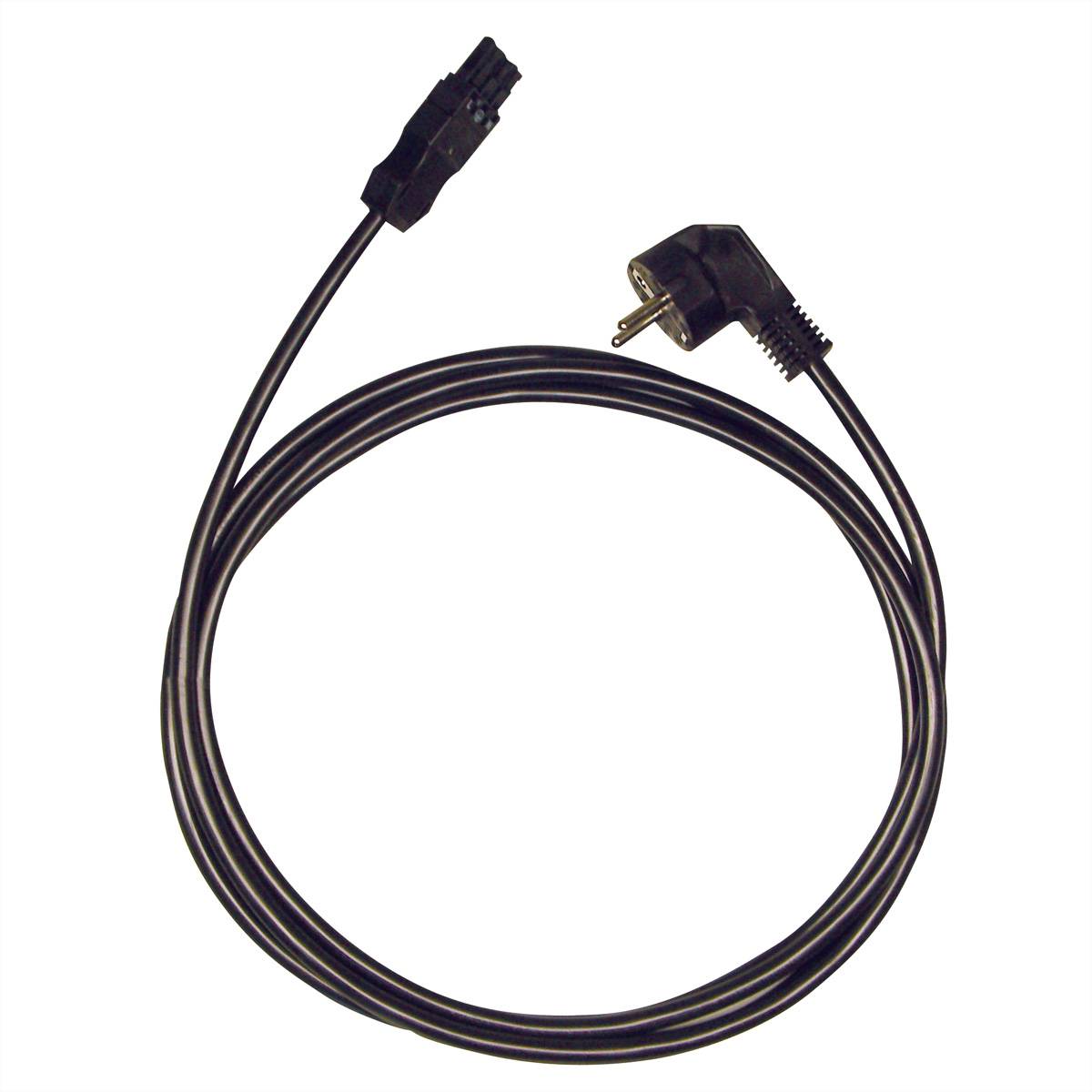 Lüftereinschub, Netzanschlusskabel mit Schutzkontaktstecker 19-/10-Schrankbelüftung