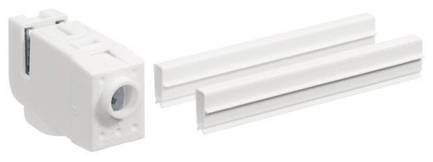 Hager Nachrüstset m.SaS-Klemme ZY50KB isoliert f.PE-schiene 12x5mm Install.Baumaterial