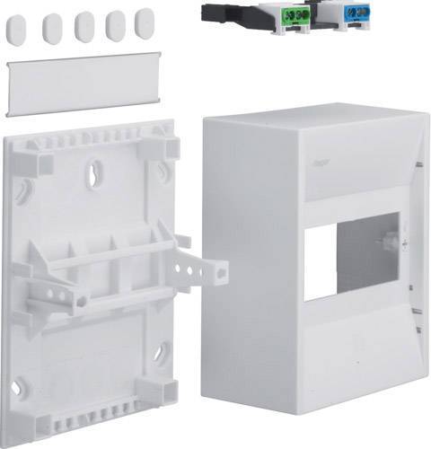 Hager Miniverteiler gamma 6Modul GD106N IP30 1xPE 1xN Install.Baumaterial ZÃ¤hlerschr./Verteilg