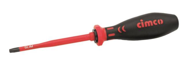 Cimco VDE-Schraubendreher T25 Torx Slim 117790 Install.Baumaterial Werkzeug Messgeräte